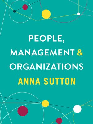 cover image of People, Management and Organizations